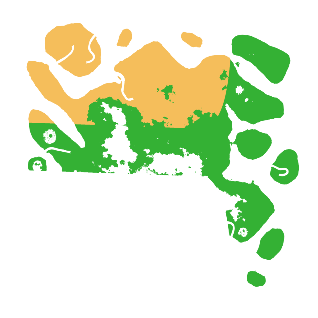 Biome Rust Map: Procedural Map, Size: 3550, Seed: 230265
