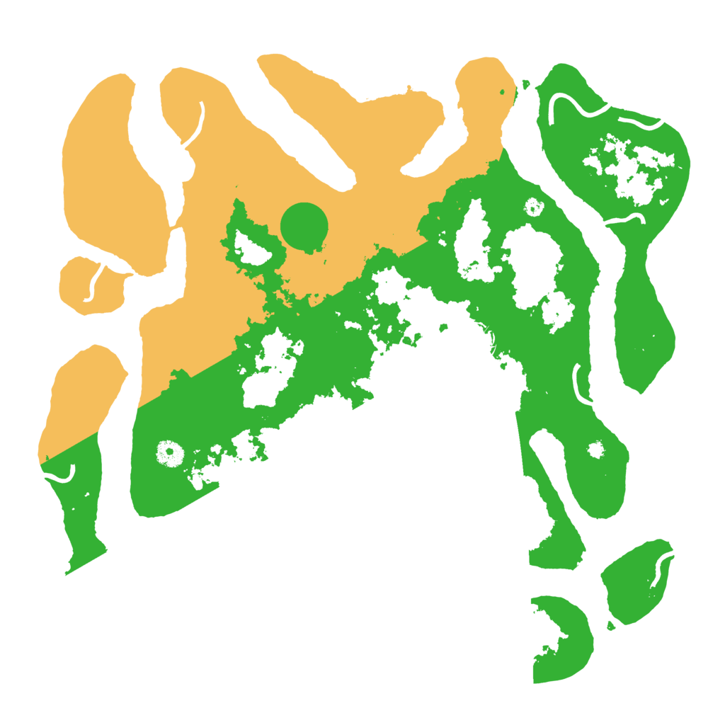 Biome Rust Map: Procedural Map, Size: 4000, Seed: 62166