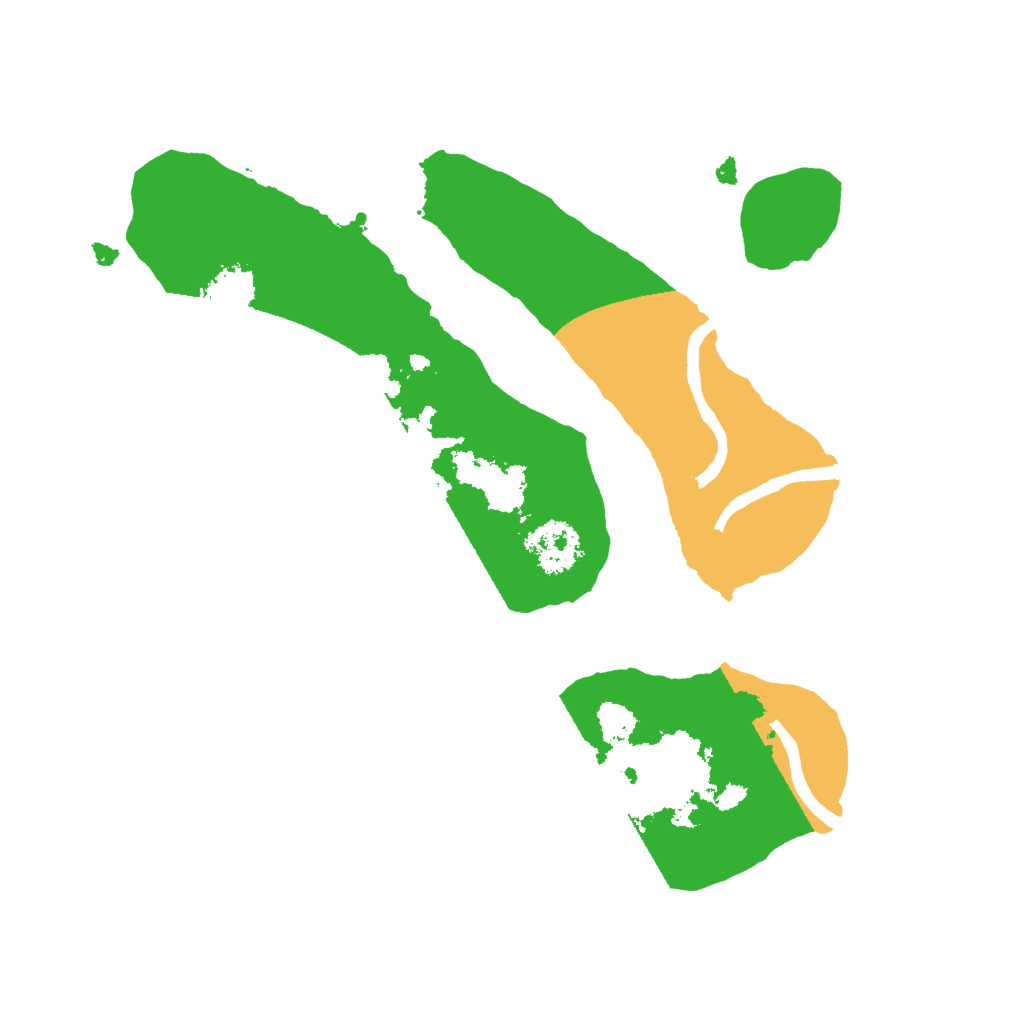 Biome Rust Map: Procedural Map, Size: 2000, Seed: 1412077007