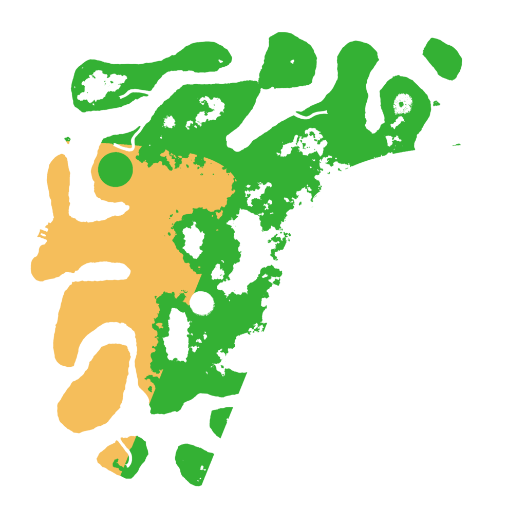 Biome Rust Map: Procedural Map, Size: 4000, Seed: 305130