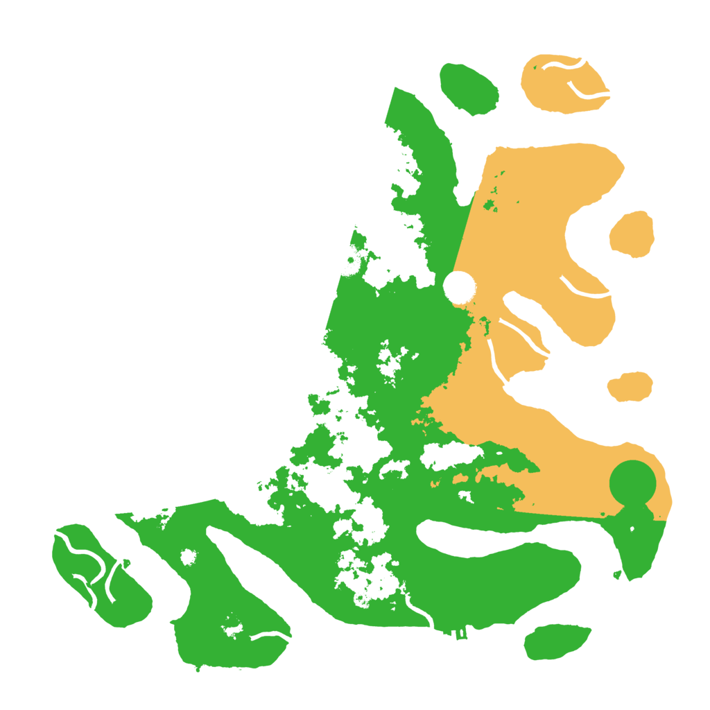 Biome Rust Map: Procedural Map, Size: 4000, Seed: 21653