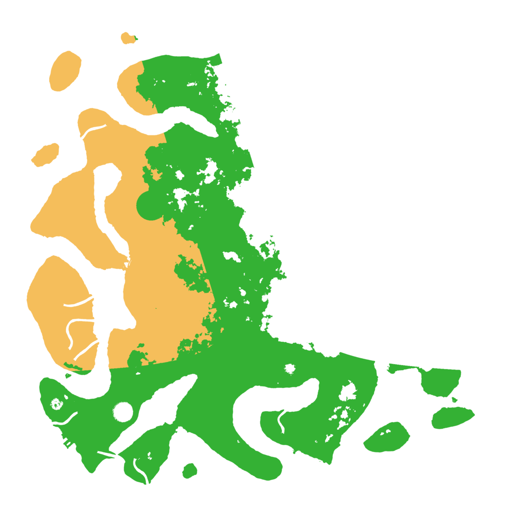 Biome Rust Map: Procedural Map, Size: 4500, Seed: 1377247