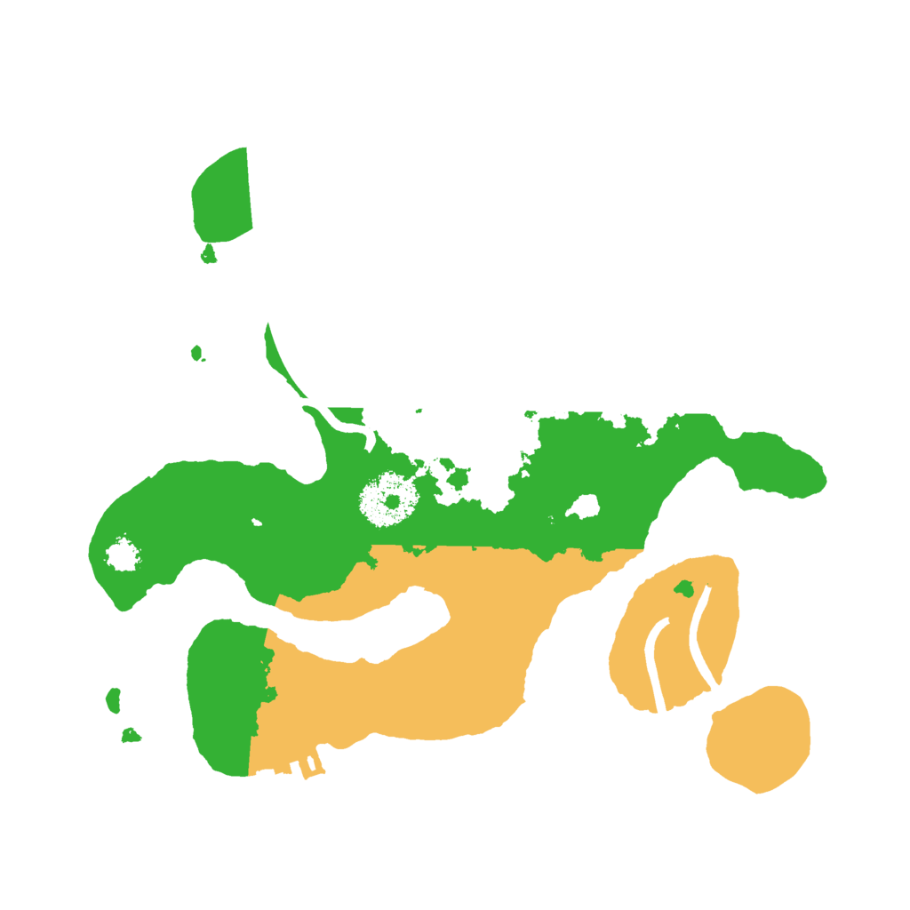 Biome Rust Map: Procedural Map, Size: 2500, Seed: 5173928