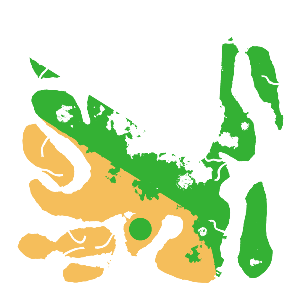 Biome Rust Map: Procedural Map, Size: 3550, Seed: 975735