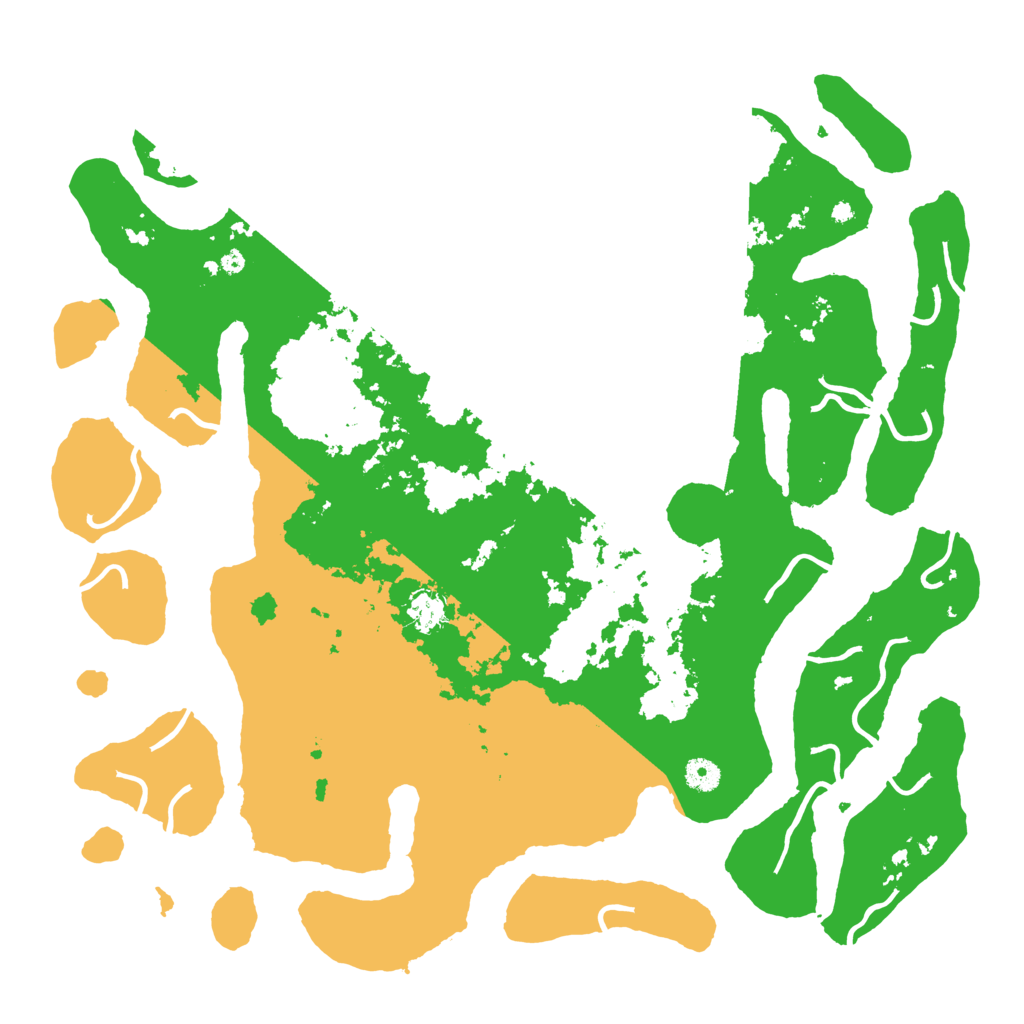 Biome Rust Map: Procedural Map, Size: 4500, Seed: 4824414