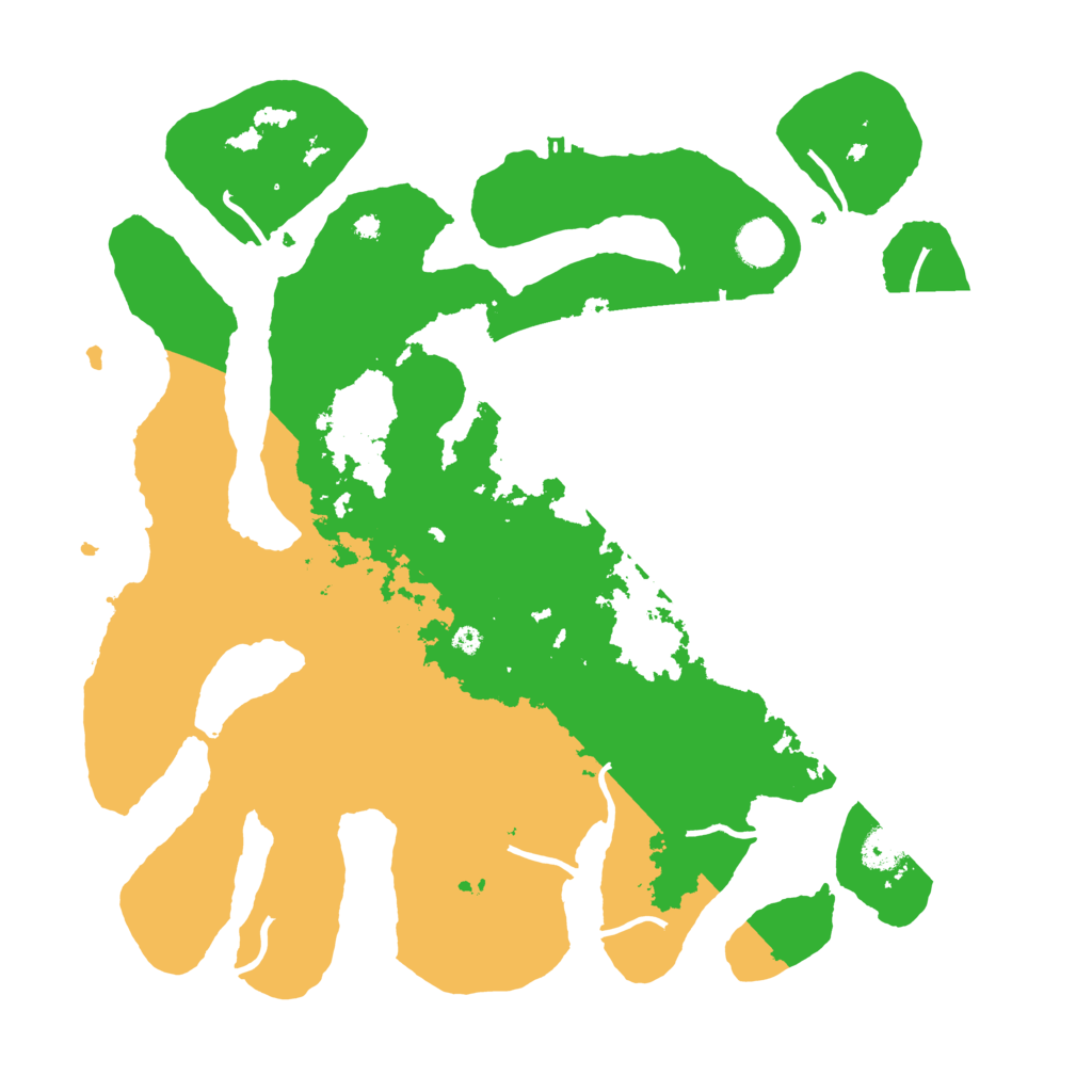 Biome Rust Map: Procedural Map, Size: 4000, Seed: 559754