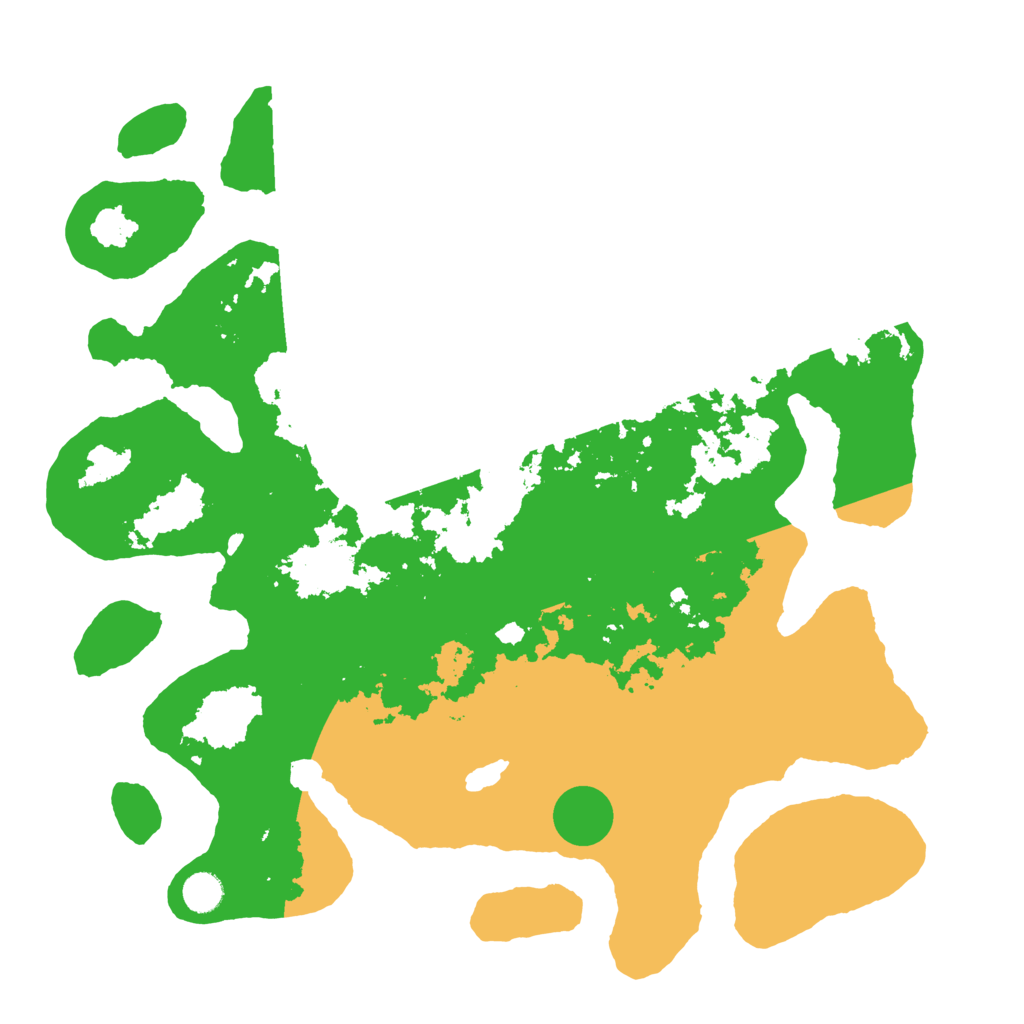 Biome Rust Map: Barren, Size: 4500, Seed: 65