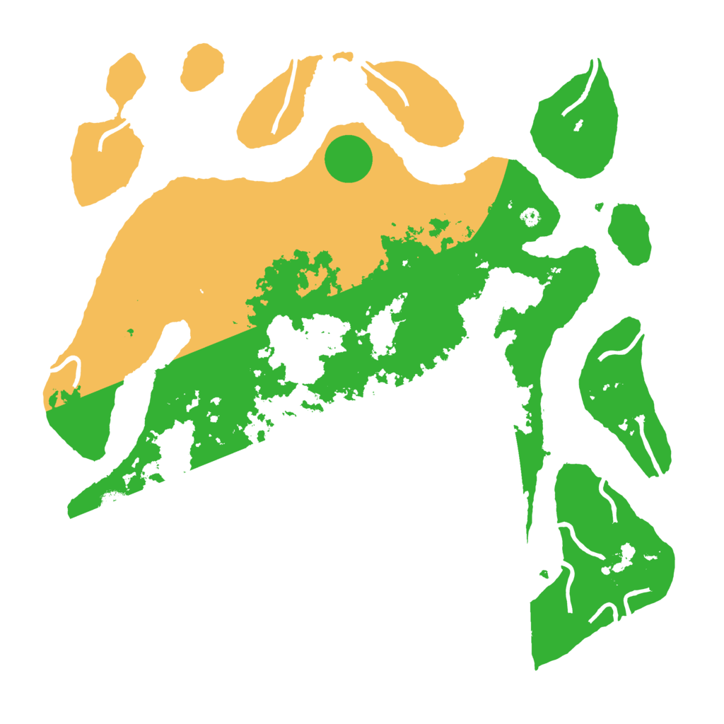 Biome Rust Map: Procedural Map, Size: 4000, Seed: 124144