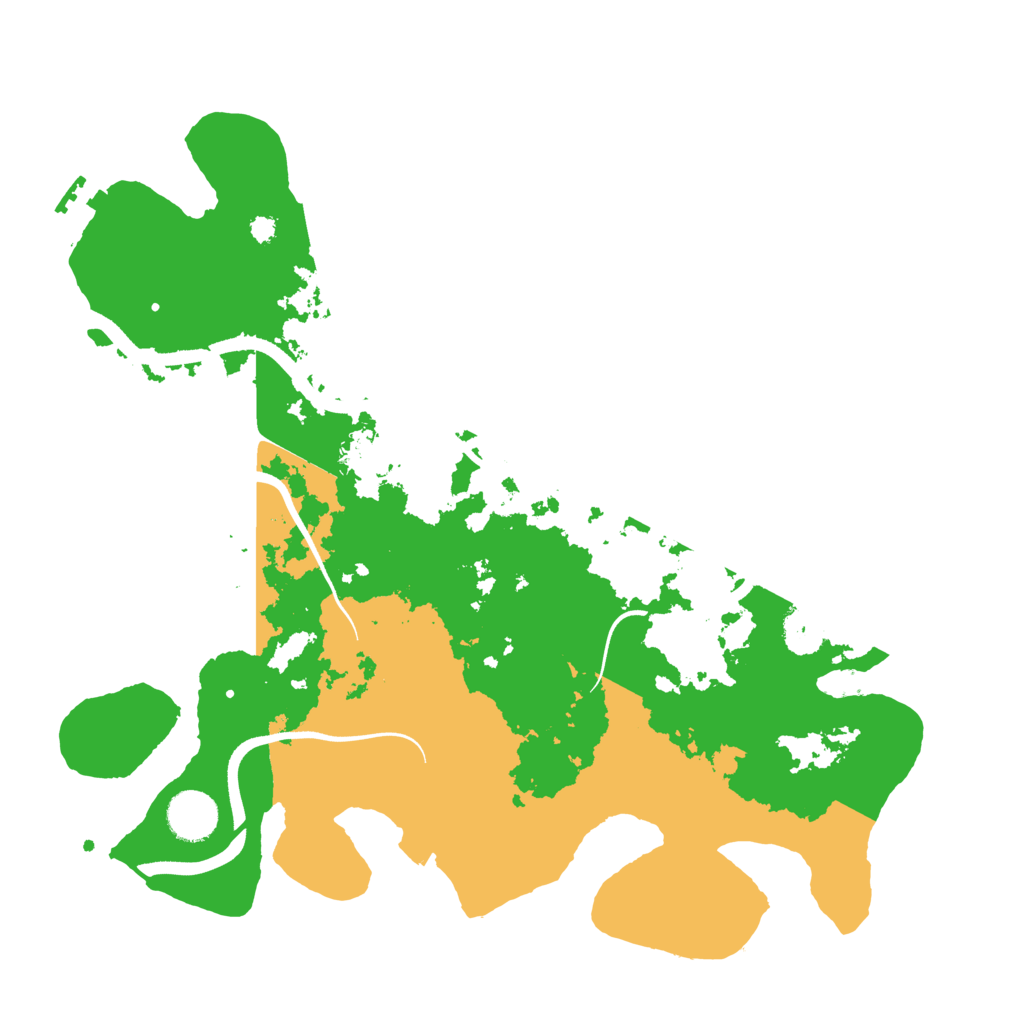 Biome Rust Map: Procedural Map, Size: 3550, Seed: 337995