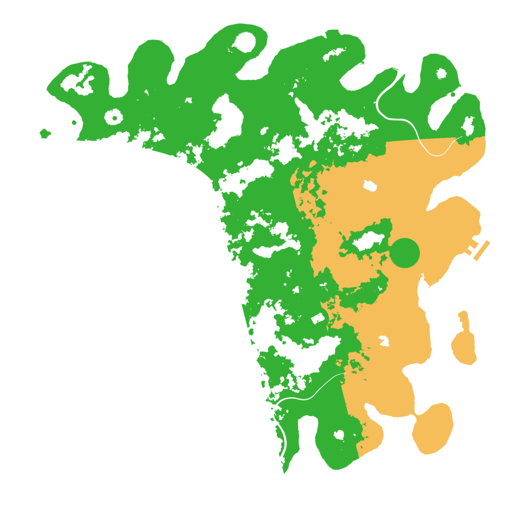 Biome Rust Map: Procedural Map, Size: 4500, Seed: 1903457979