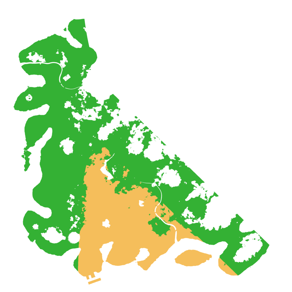 Biome Rust Map: Procedural Map, Size: 4500, Seed: 6233312