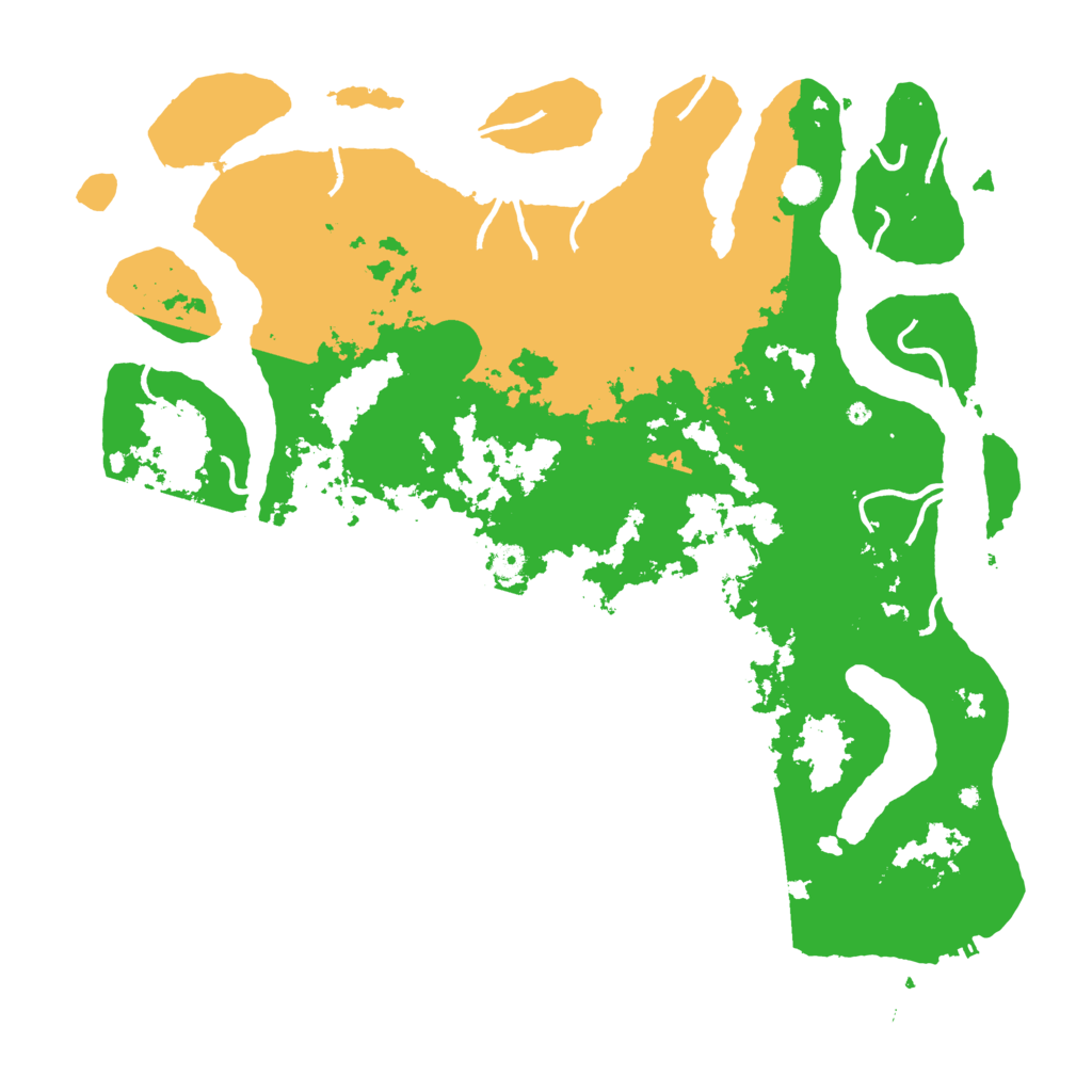 Biome Rust Map: Procedural Map, Size: 5004, Seed: 2147483647