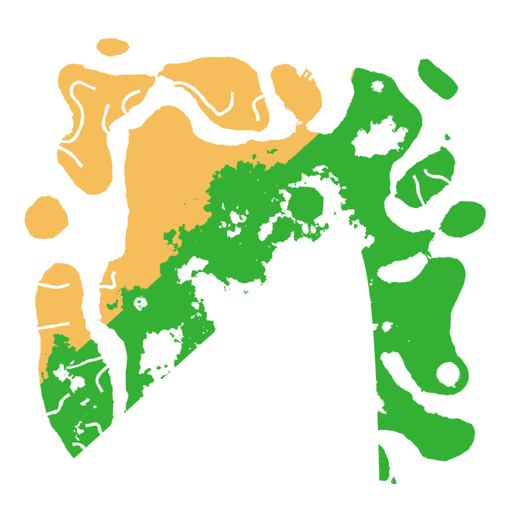 Biome Rust Map: Procedural Map, Size: 4000, Seed: 4623526