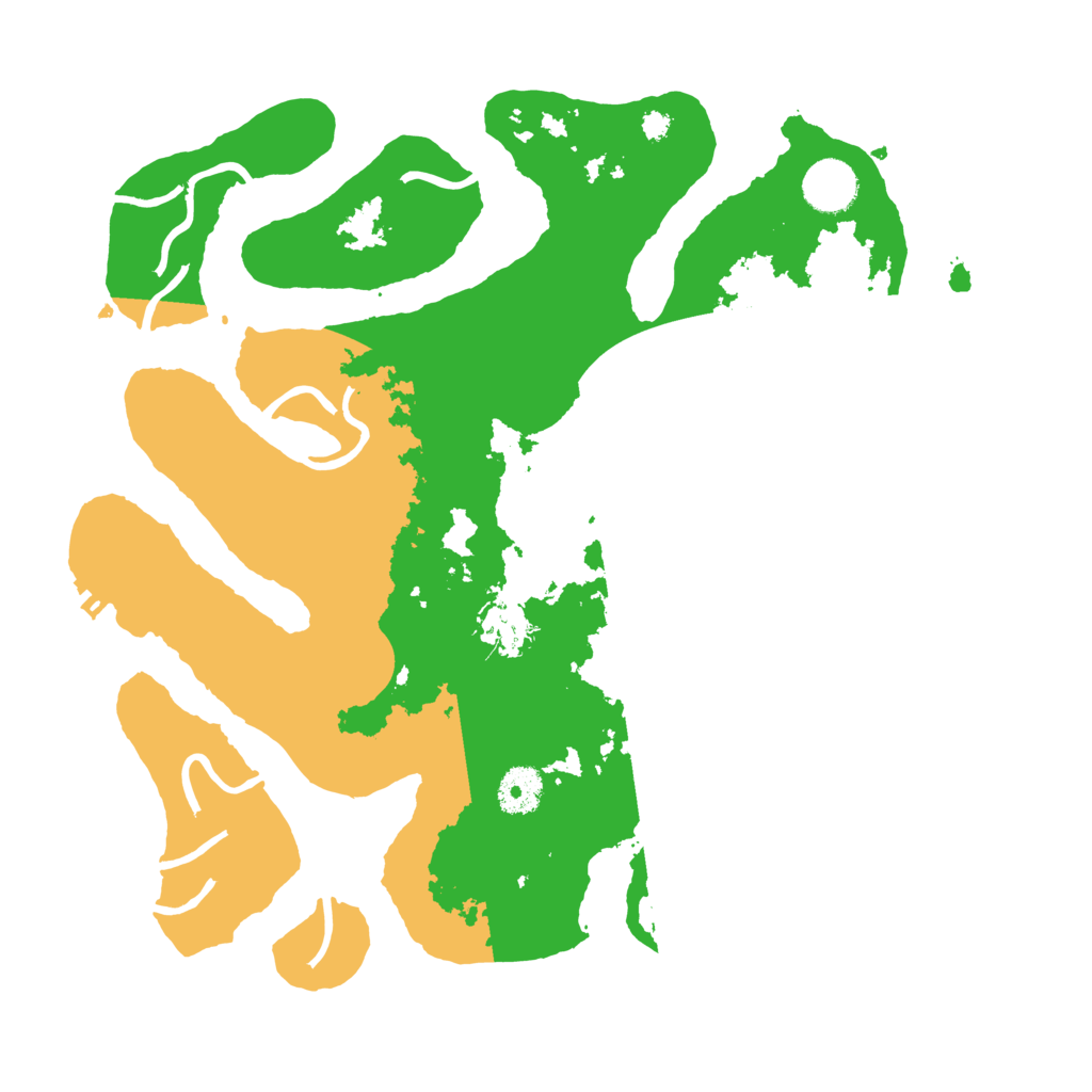 Biome Rust Map: Procedural Map, Size: 3550, Seed: 300219