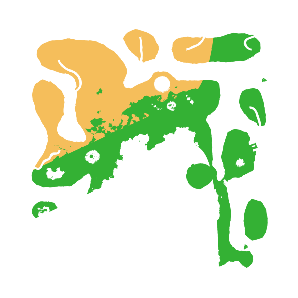 Biome Rust Map: Procedural Map, Size: 3300, Seed: 120