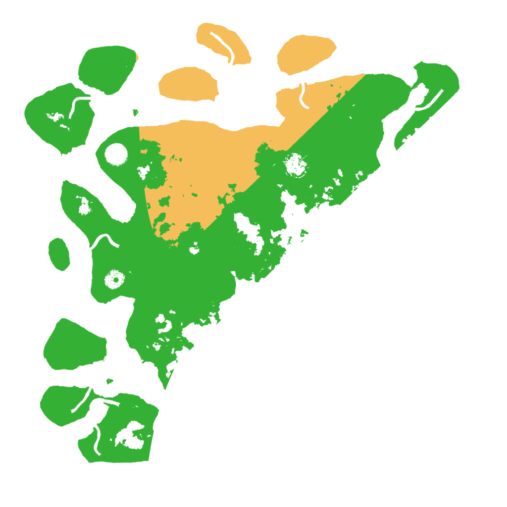 Biome Rust Map: Procedural Map, Size: 4000, Seed: 84135