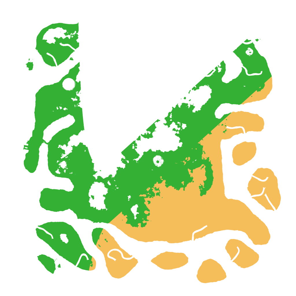 Biome Rust Map: Procedural Map, Size: 4200, Seed: 12444