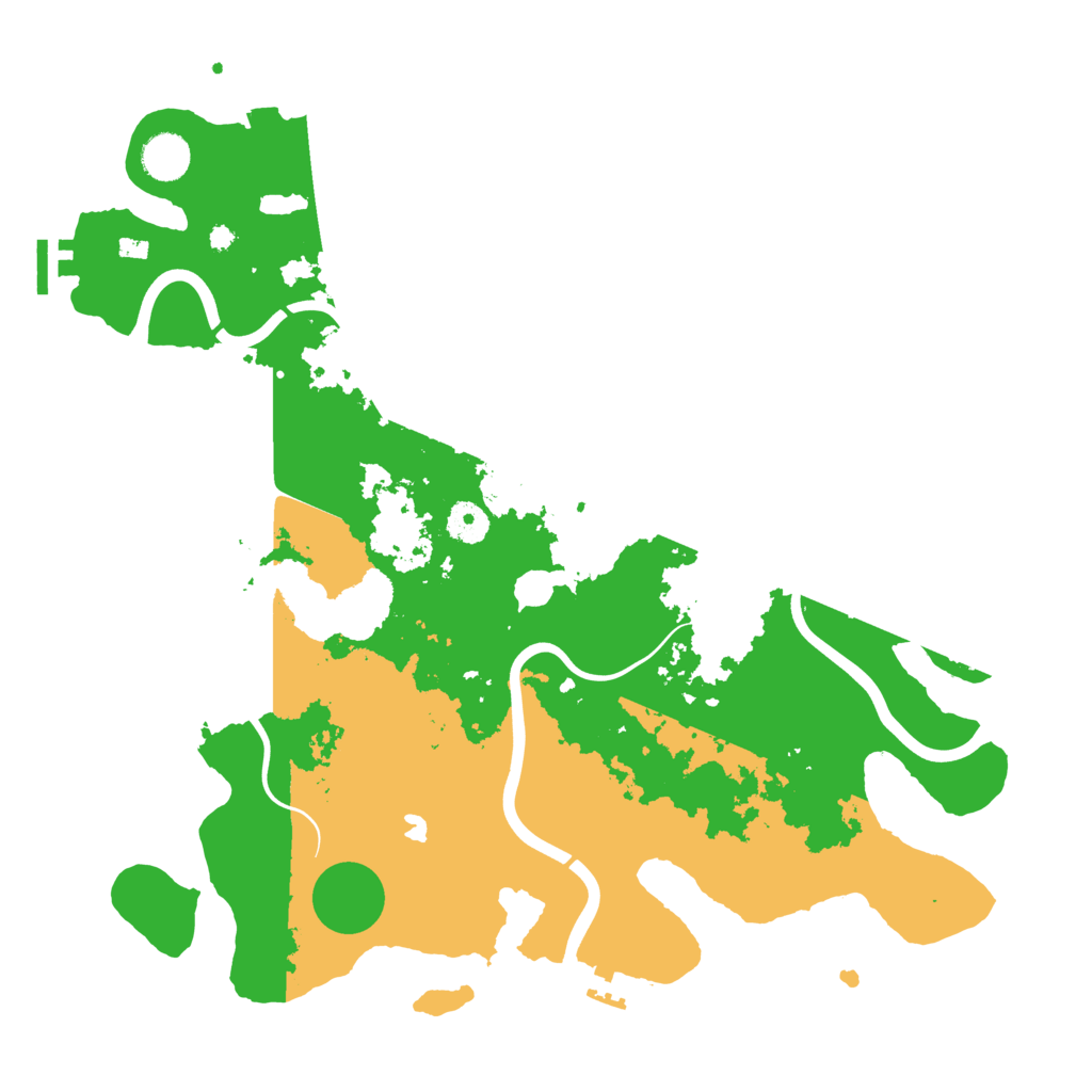 Biome Rust Map: Procedural Map, Size: 4000, Seed: 527075136