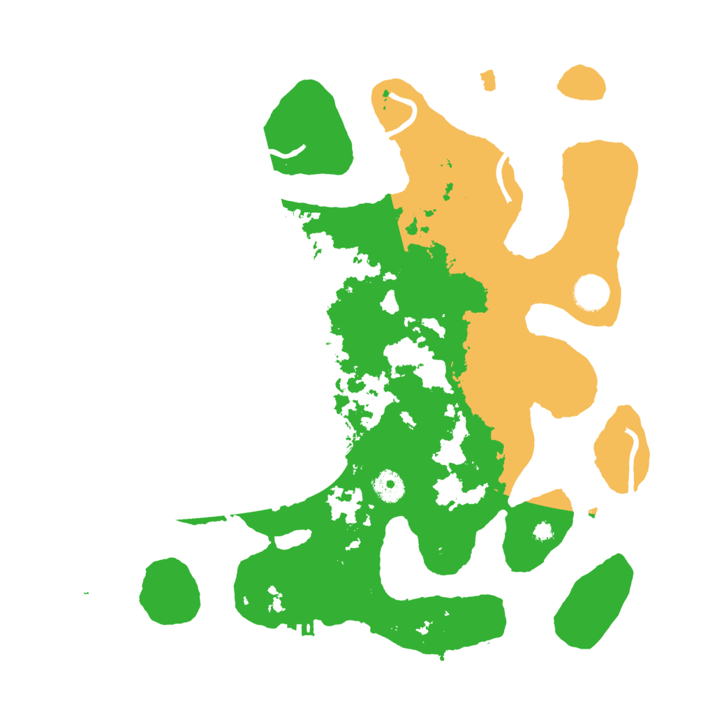 Biome Rust Map: Procedural Map, Size: 3500, Seed: 1670259