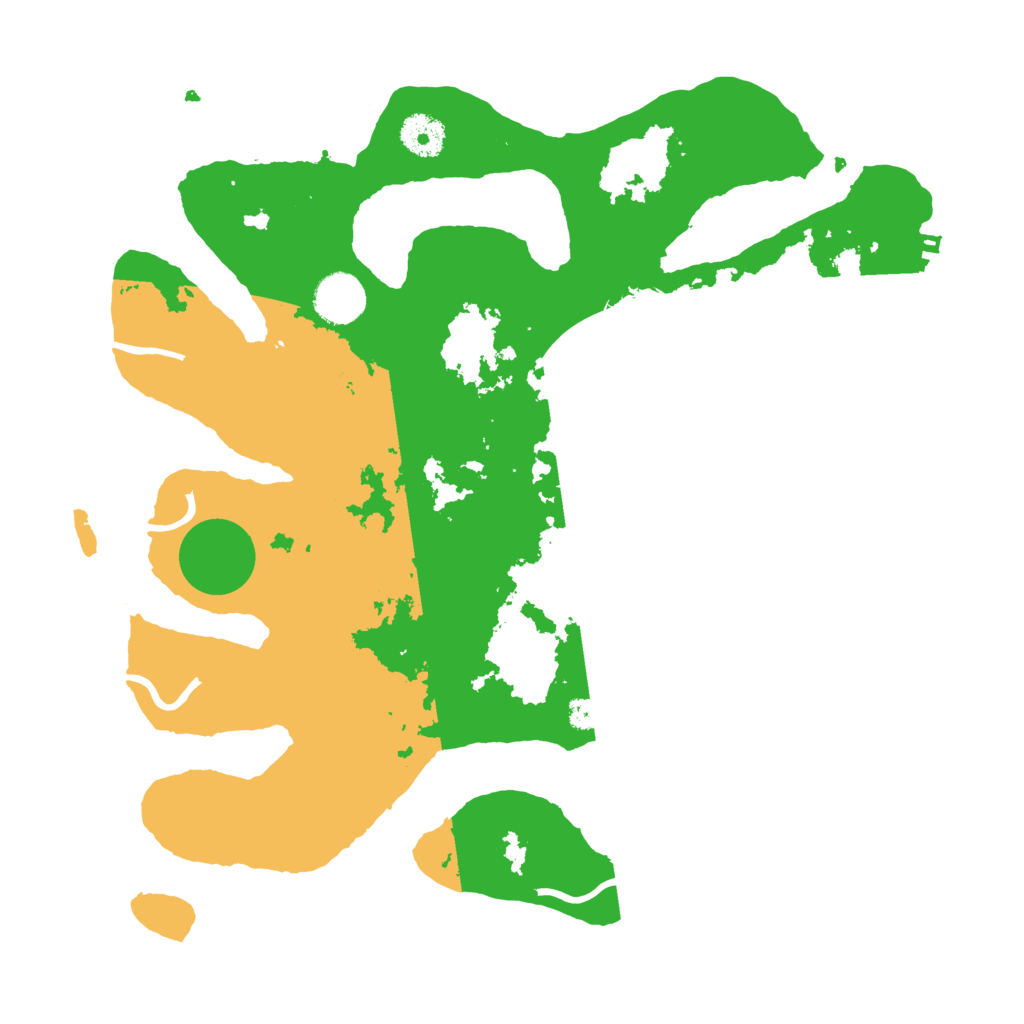 Biome Rust Map: Procedural Map, Size: 3550, Seed: 375232