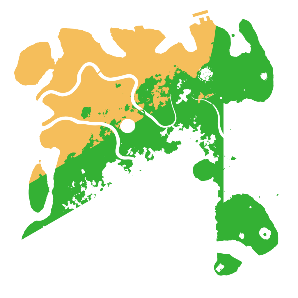 Biome Rust Map: Procedural Map, Size: 3850, Seed: 1646334000