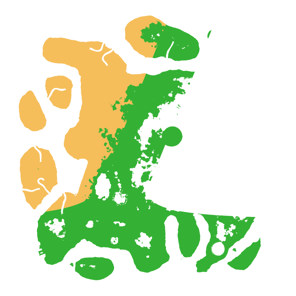 Biome Rust Map: Procedural Map, Size: 4000, Seed: 38471079