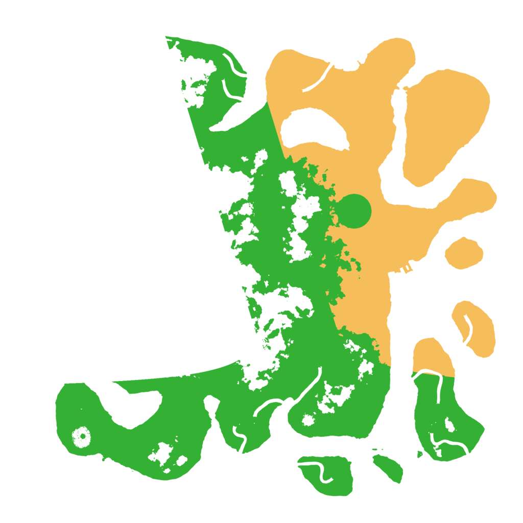 Biome Rust Map: Procedural Map, Size: 4000, Seed: 1192038743