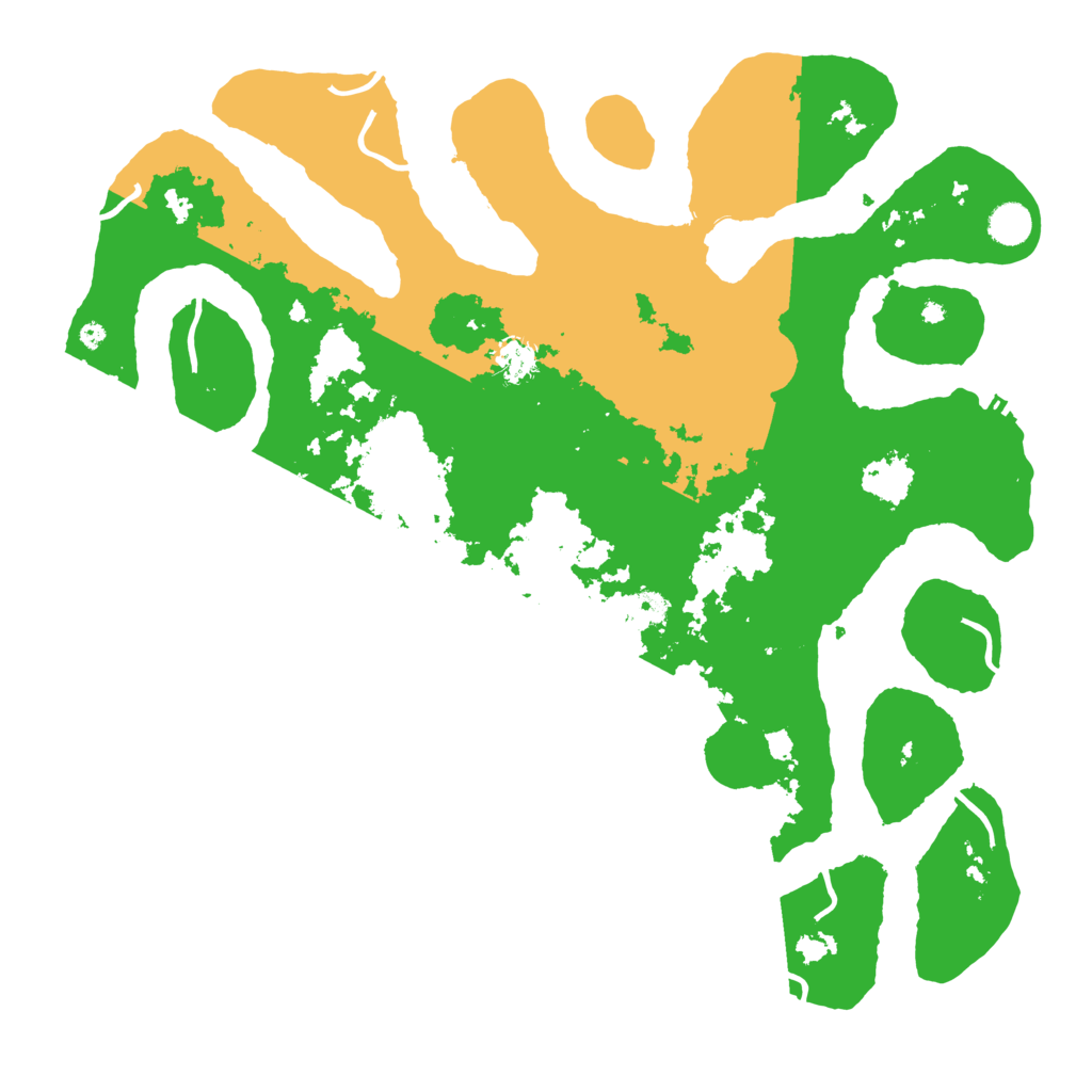 Biome Rust Map: Procedural Map, Size: 4500, Seed: 2480099