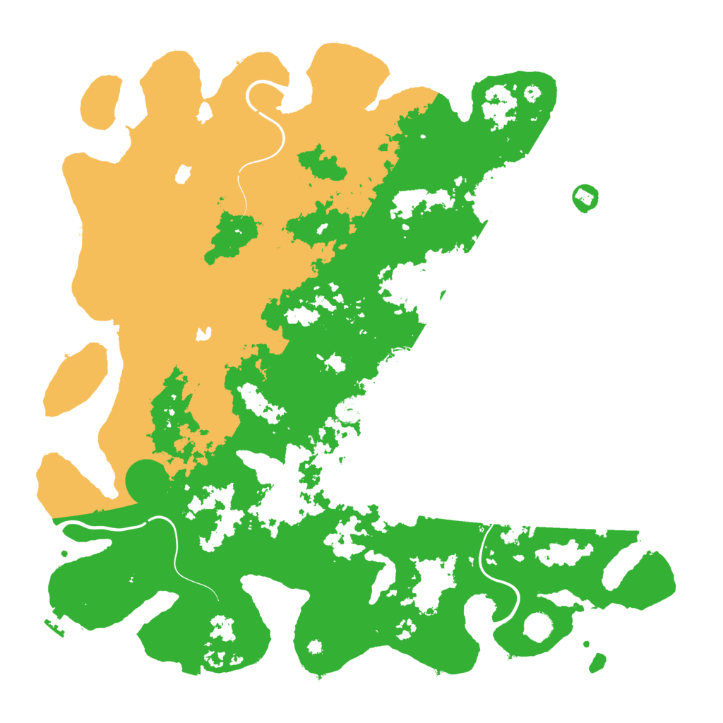Biome Rust Map: Procedural Map, Size: 4500, Seed: 6171169