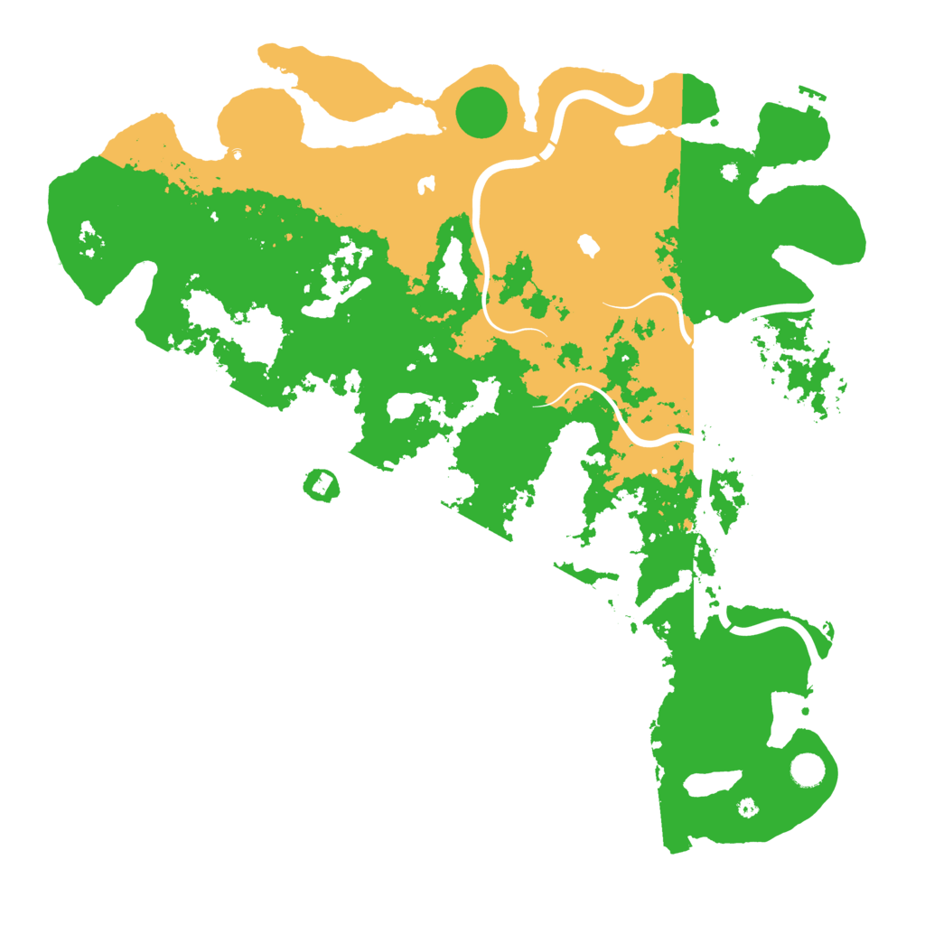 Biome Rust Map: Procedural Map, Size: 4750, Seed: 830434376