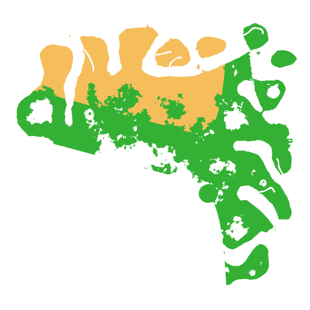 Biome Rust Map: Procedural Map, Size: 4500, Seed: 3124142