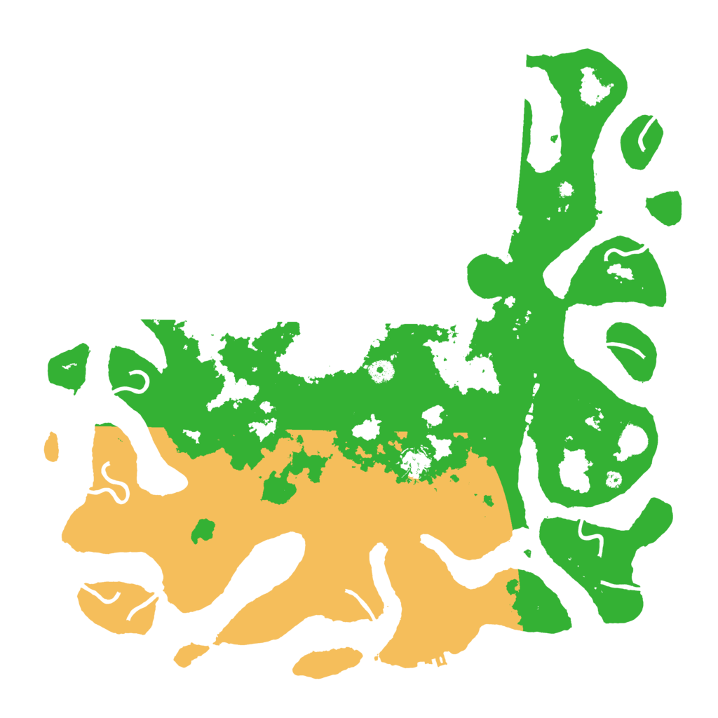 Biome Rust Map: Procedural Map, Size: 4500, Seed: 2276639