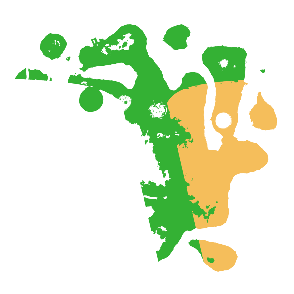 Biome Rust Map: Procedural Map, Size: 3250, Seed: 30367