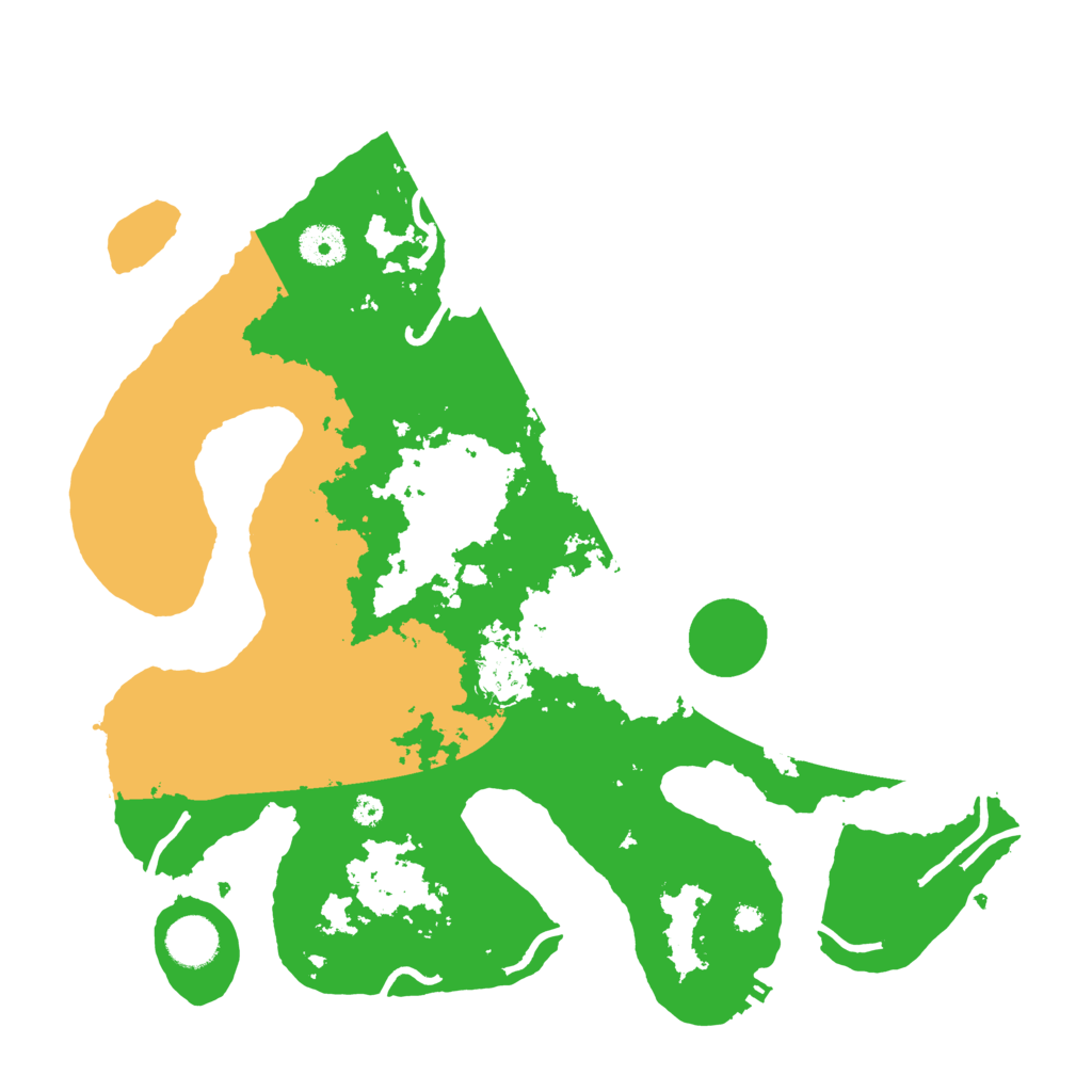 Biome Rust Map: Procedural Map, Size: 3700, Seed: 220303014