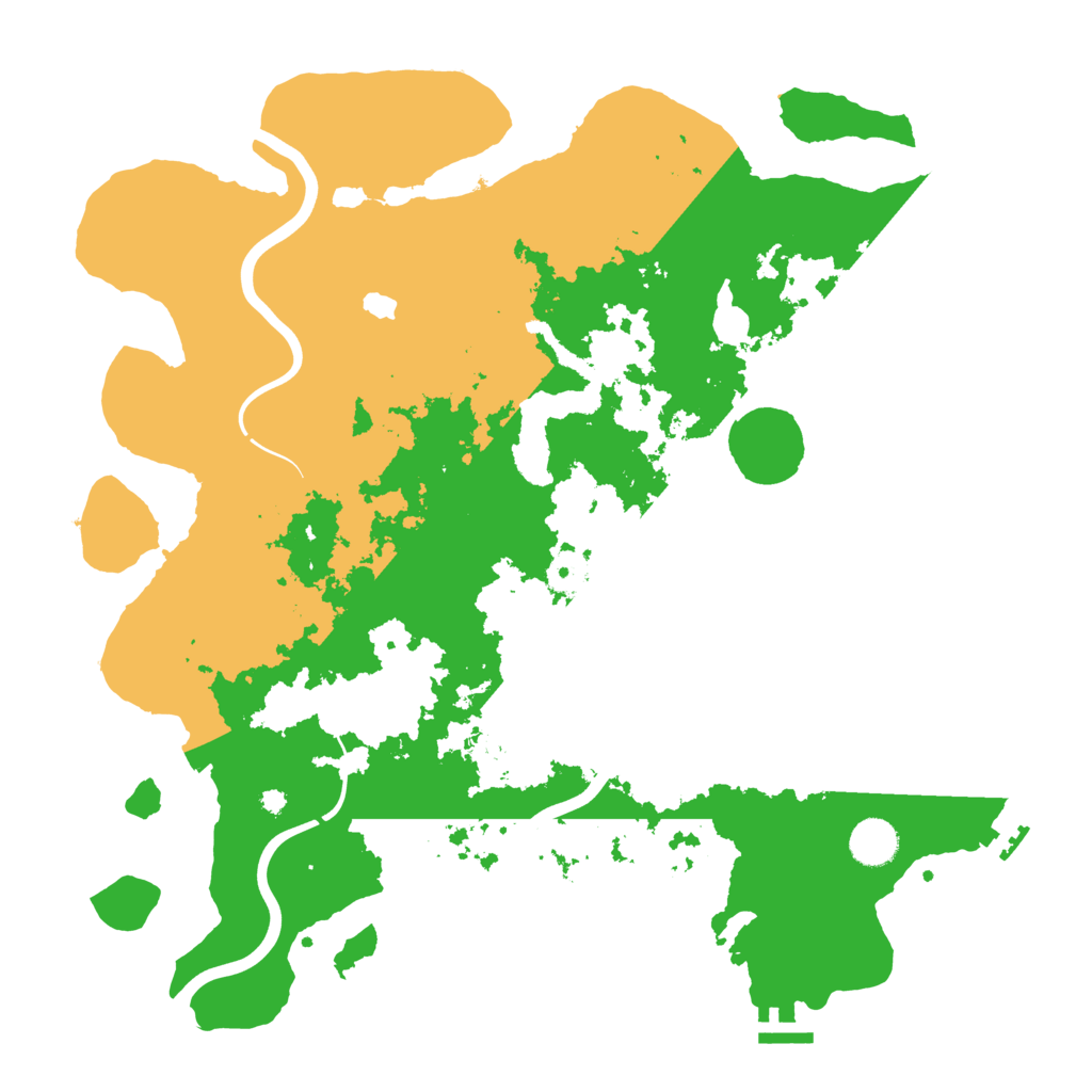 Biome Rust Map: Procedural Map, Size: 4000, Seed: 108168