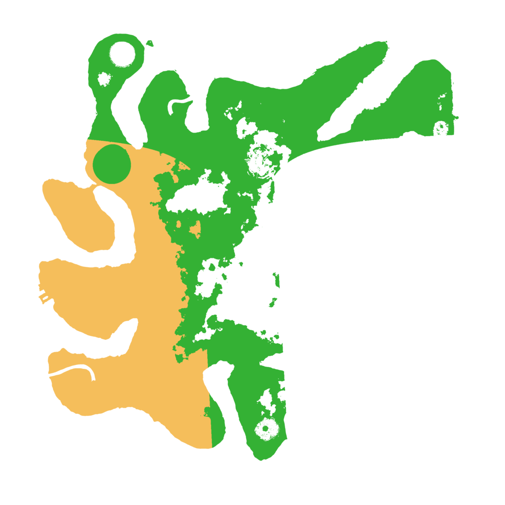 Biome Rust Map: Procedural Map, Size: 3500, Seed: 21123026