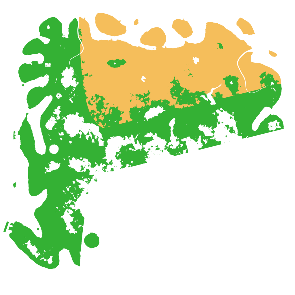 Biome Rust Map: Procedural Map, Size: 5500, Seed: 4868825