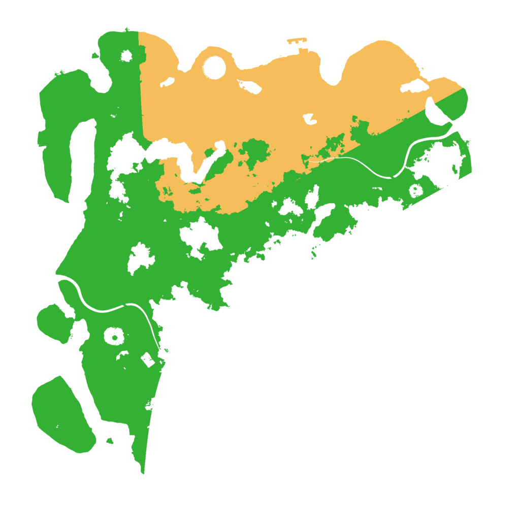 Biome Rust Map: Procedural Map, Size: 4000, Seed: 776867509