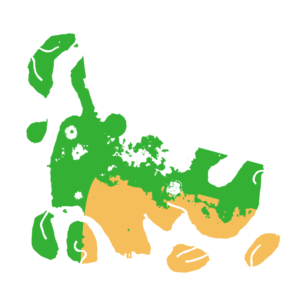 Biome Rust Map: Procedural Map, Size: 3500, Seed: 678993