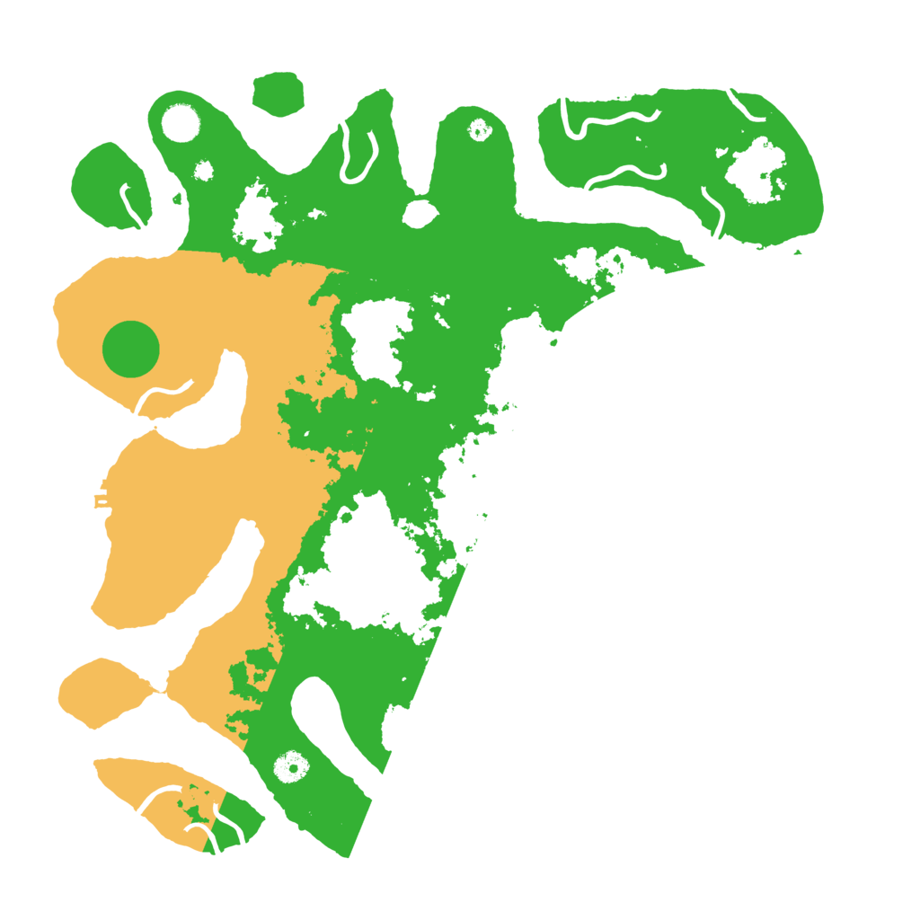 Biome Rust Map: Procedural Map, Size: 4250, Seed: 93639462