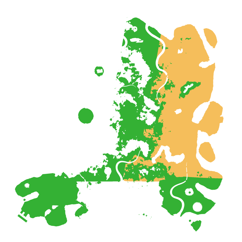 Biome Rust Map: Procedural Map, Size: 4500, Seed: 3384728