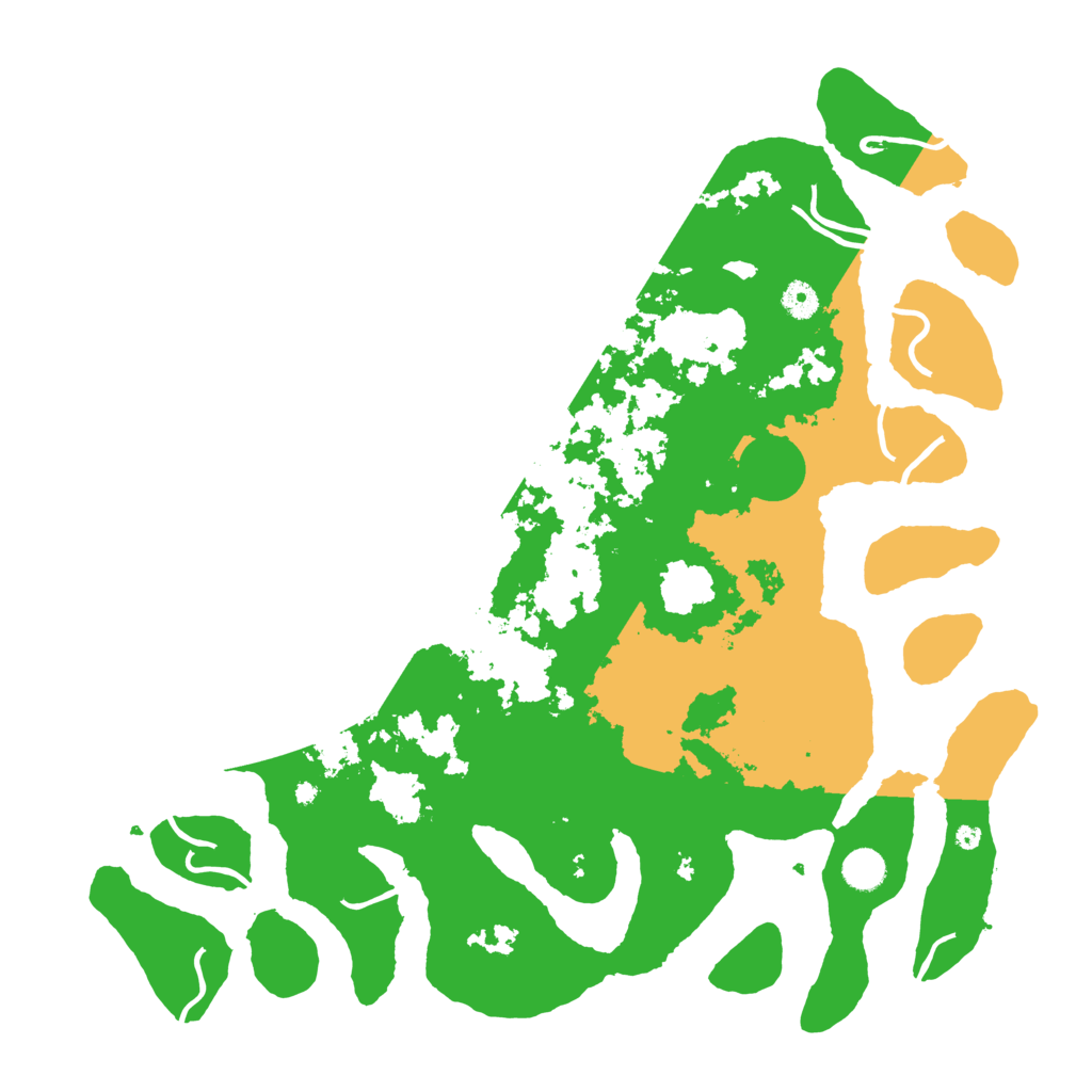 Biome Rust Map: Procedural Map, Size: 4500, Seed: 1560903