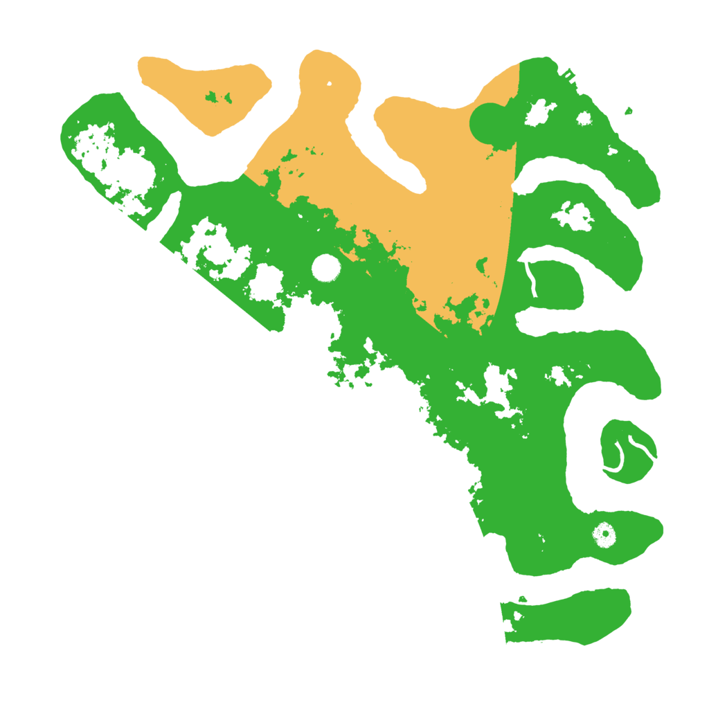 Biome Rust Map: Procedural Map, Size: 4500, Seed: 3370327