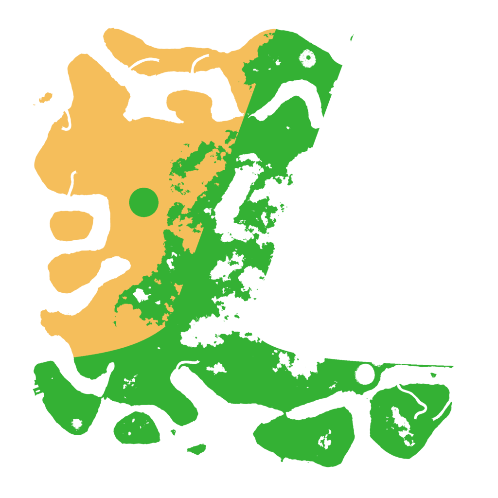 Biome Rust Map: Procedural Map, Size: 4500, Seed: 2473960