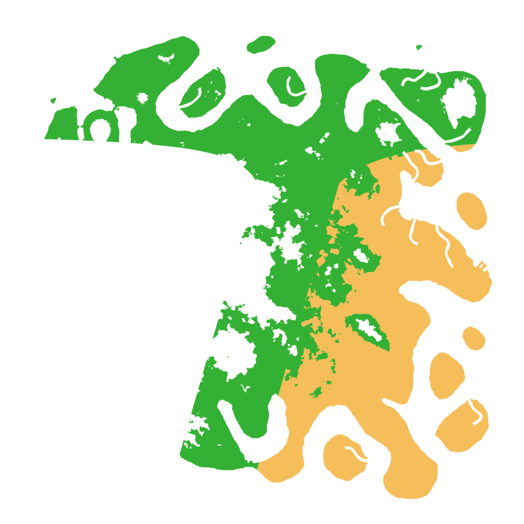 Biome Rust Map: Procedural Map, Size: 4500, Seed: 1463824