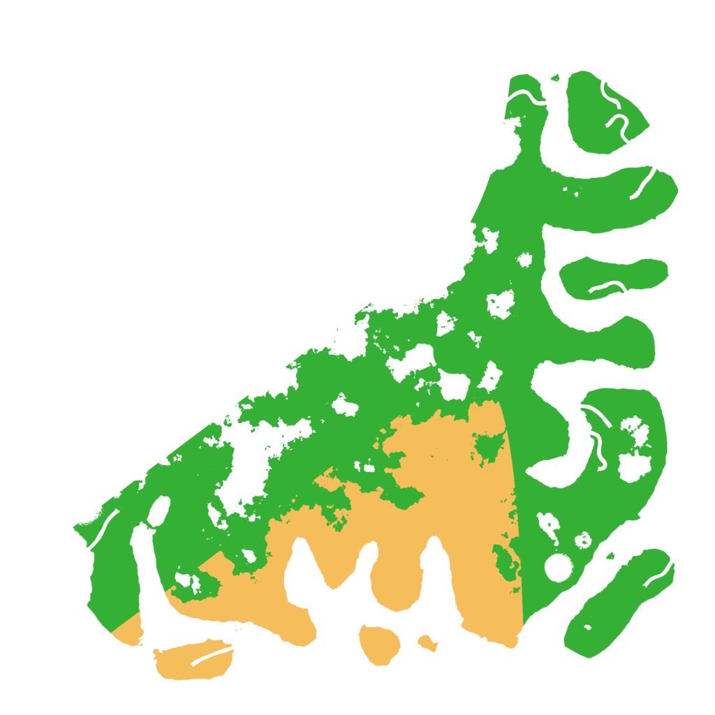 Biome Rust Map: Procedural Map, Size: 4500, Seed: 3562973