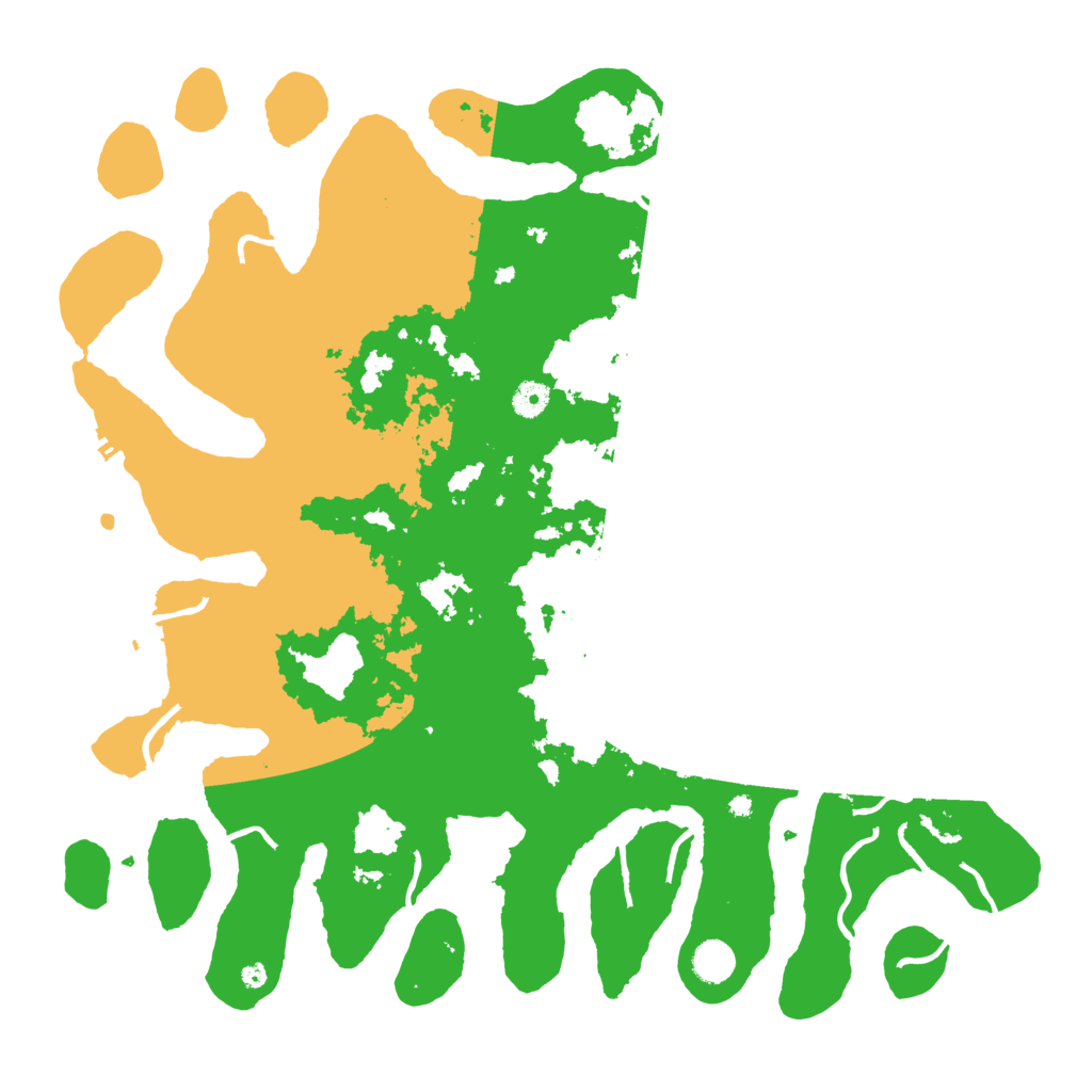 Biome Rust Map: Procedural Map, Size: 4500, Seed: 285420