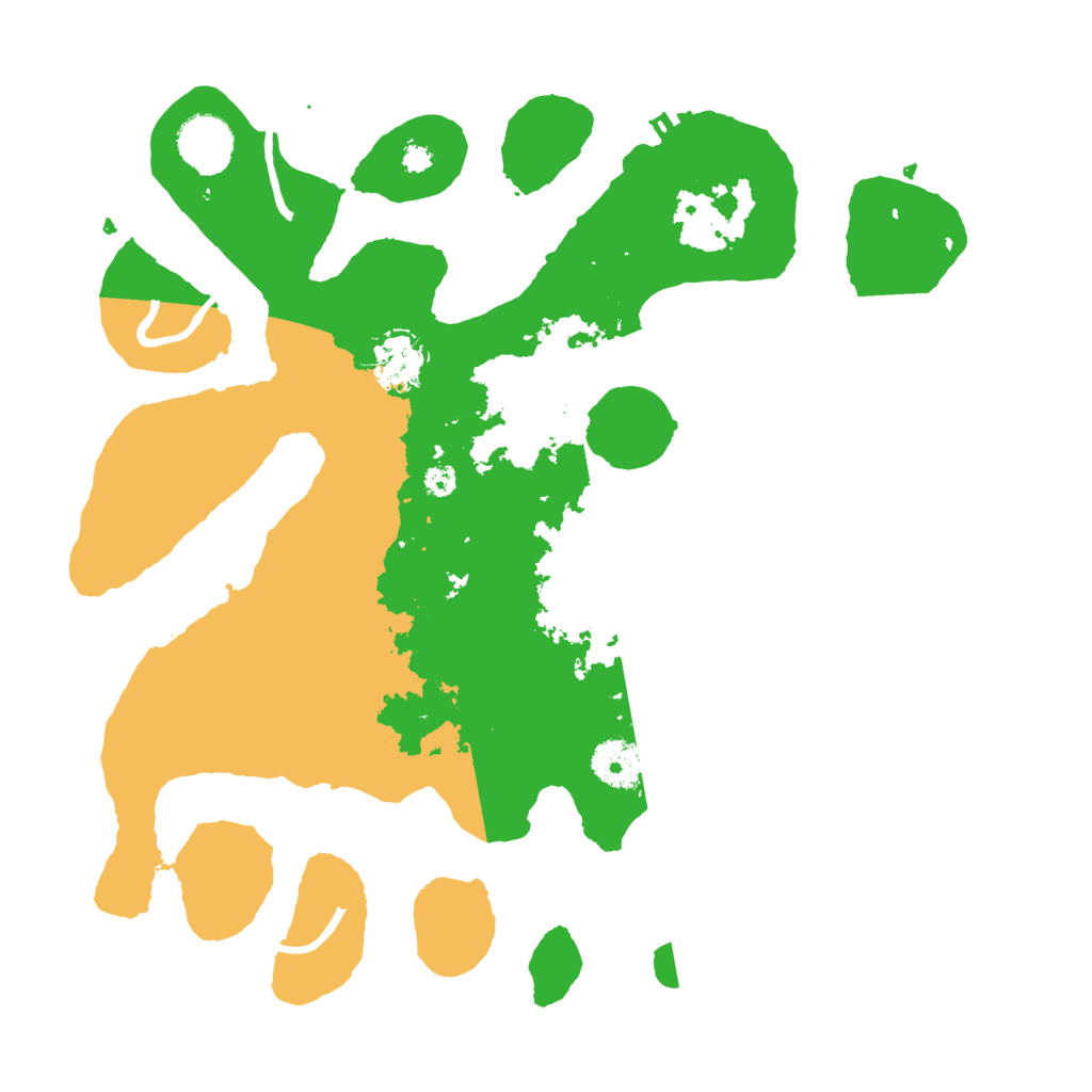 Biome Rust Map: Procedural Map, Size: 3500, Seed: 590107635