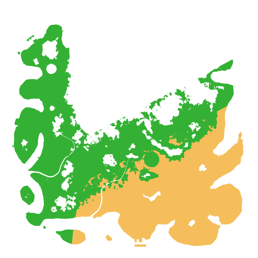 Biome Rust Map: Procedural Map, Size: 4500, Seed: 5806439