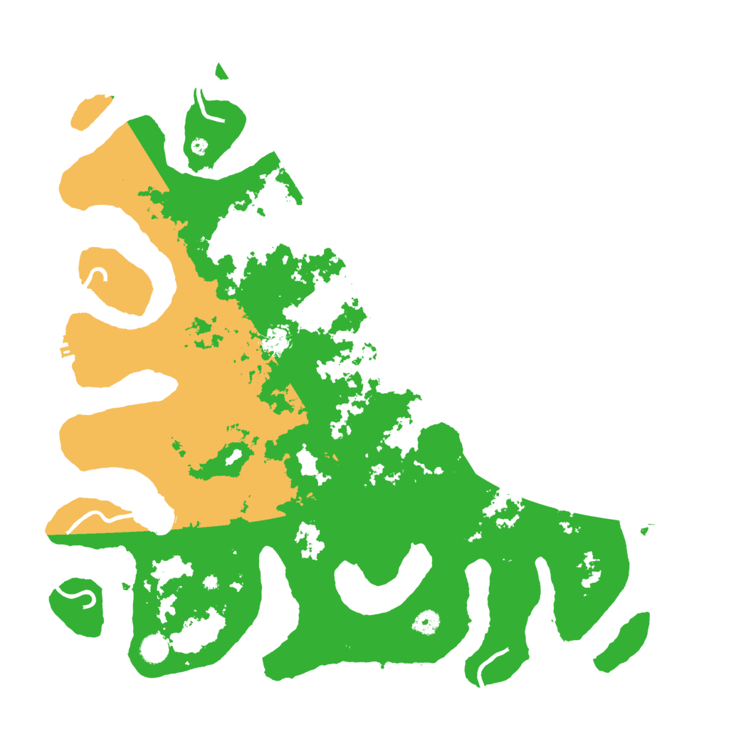 Biome Rust Map: Procedural Map, Size: 4500, Seed: 2031119